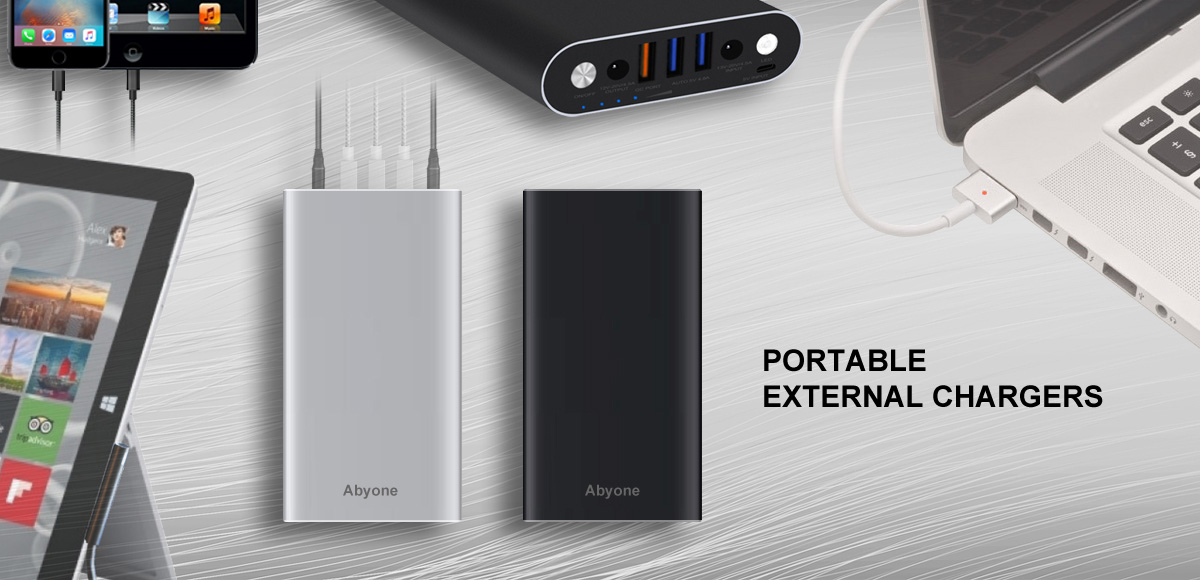 1-PORTABLE EXTERNAL CHARGERS